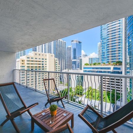 Wonderful Condo In The Heart Of Brickell With Pool Miami Exterior foto