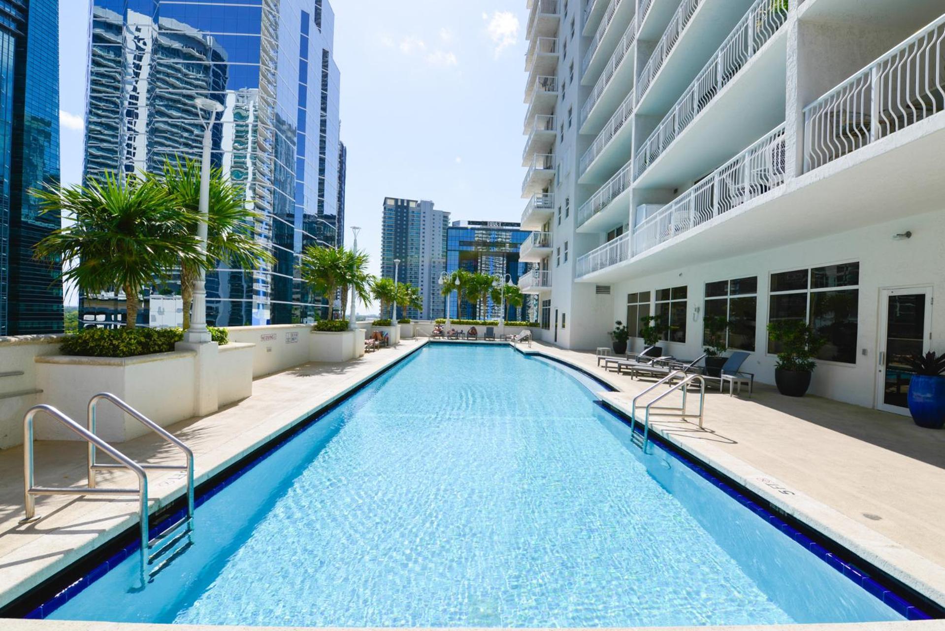 Wonderful Condo In The Heart Of Brickell With Pool Miami Exterior foto
